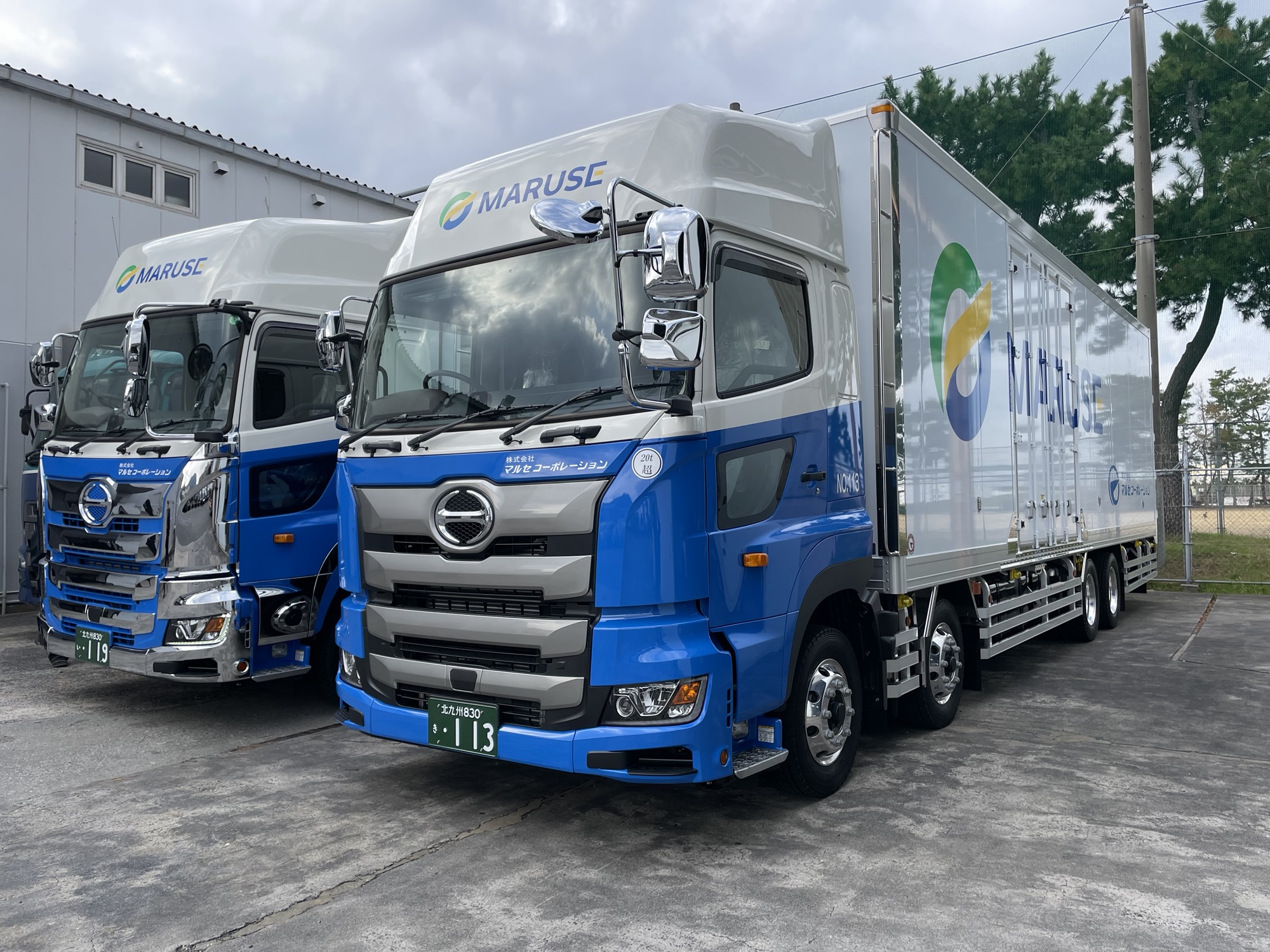 株式会社マルセコーポレーションの自社トラック